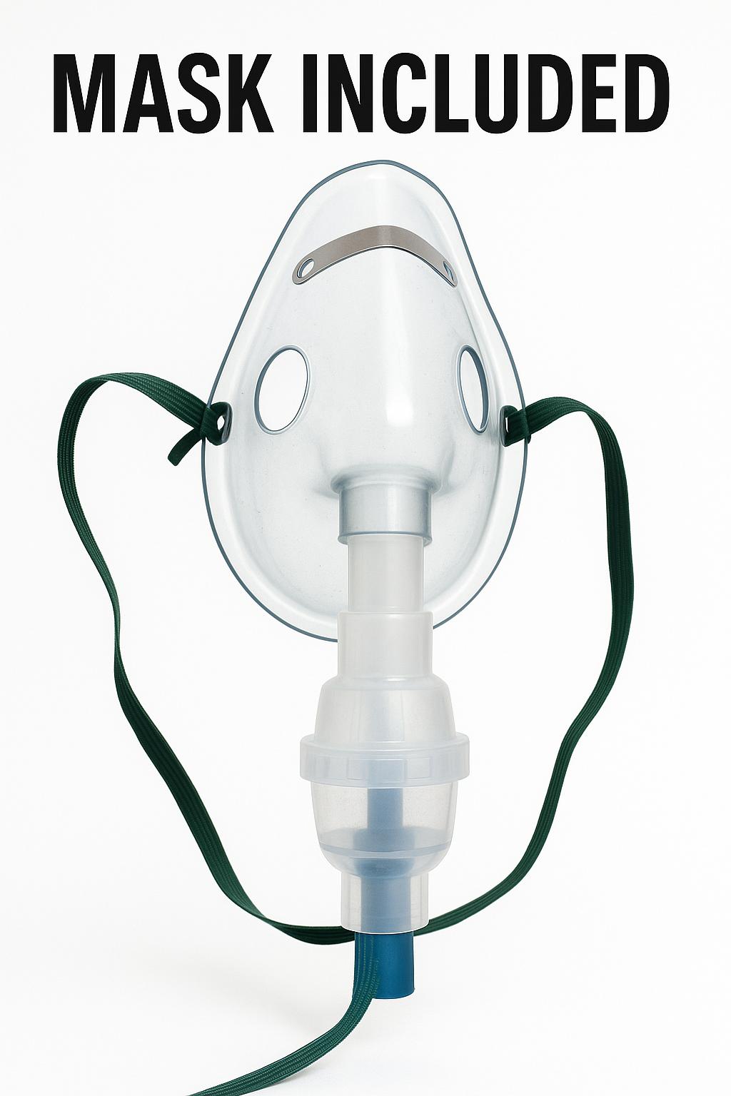 Drive Power Neb Ultra Compressor Nebulizer with adult mask included – complete nebulizer kit for effective breathing treatment